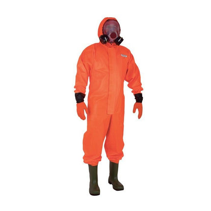 Combinezon impermeabil cu gluga si cizme incorporate Ocean OVERALL, 325 gr/ mp PVC