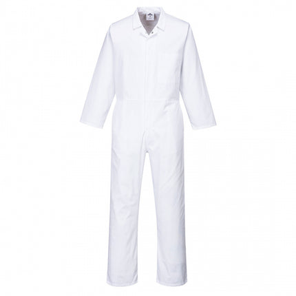 Combinezon de lucru Portwest 2201, pentru industria alimentara, 65% poliester, 35% bumbac, 245g