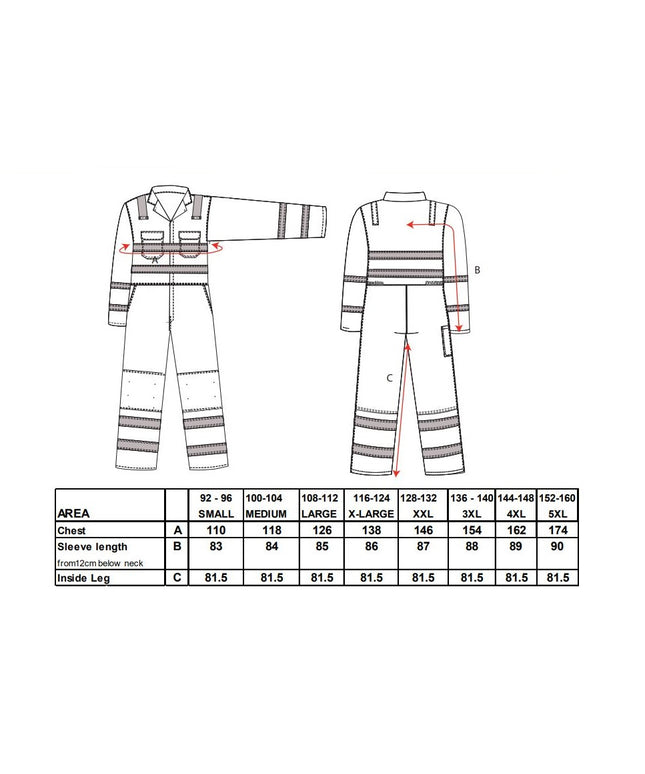 Combinezon reflectorizant ignifug Portwest BIZWELD BIZ7, antistatic, 99% bumbac, 1% fibra de carbon, 330g