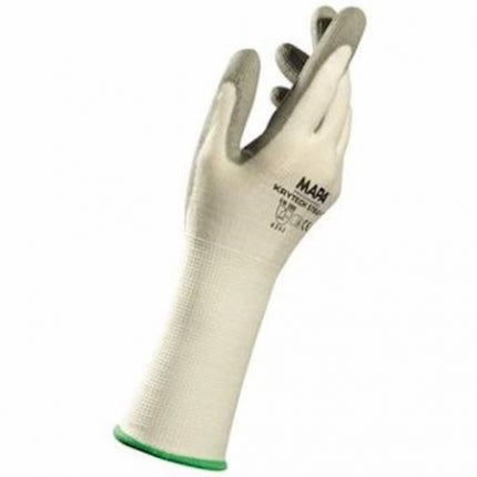 Manusi de protectie taiere Mapa KRYTECH-579LC, impregnate in poliuretan, manseta lunga