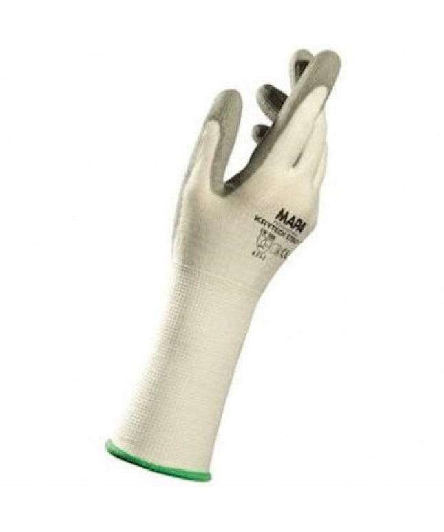 Manusi de protectie taiere Mapa KRYTECH-579LC, impregnate in poliuretan, manseta lunga