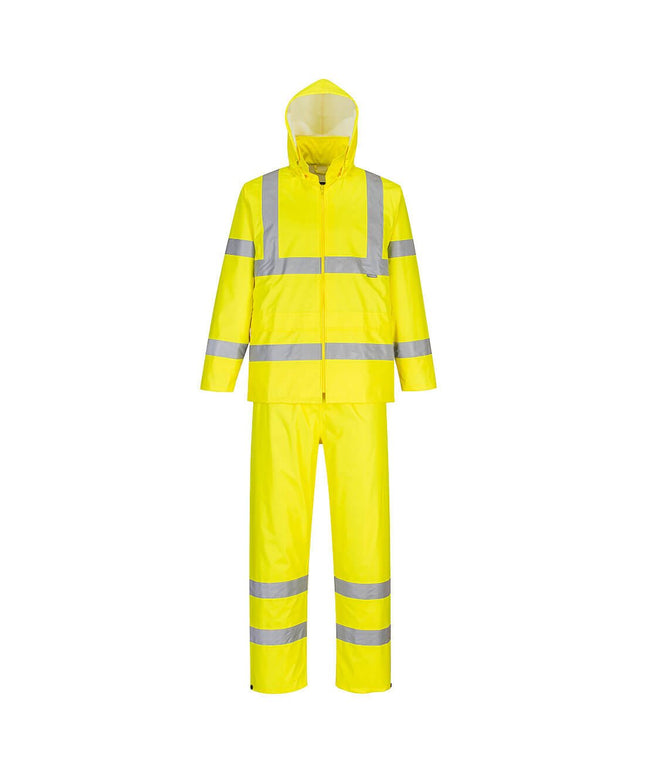 Costum de ploaie impermeabil reflectorizant Portwest PACKAWAY H448, 100% poliester, 200 gr/mp