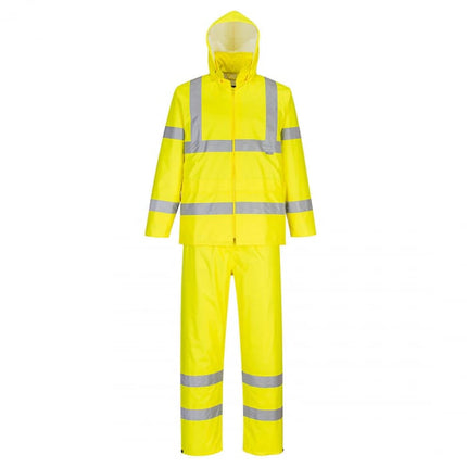 Costum de ploaie impermeabil reflectorizant Portwest PACKAWAY H448, 100% poliester, 200 gr/mp