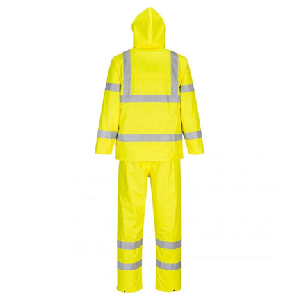 Costum de ploaie impermeabil reflectorizant Portwest PACKAWAY H448, 100% poliester, 200 gr/mp