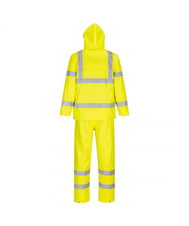 Costum de ploaie impermeabil reflectorizant Portwest PACKAWAY H448, 100% poliester, 200 gr/mp
