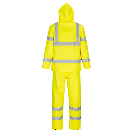 Costum de ploaie impermeabil reflectorizant Portwest PACKAWAY H448, 100% poliester, 200 gr/mp