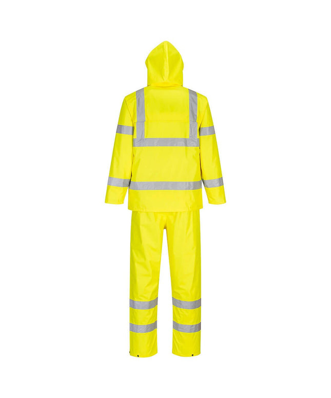 Costum de ploaie impermeabil reflectorizant Portwest PACKAWAY H448, 100% poliester, 200 gr/mp