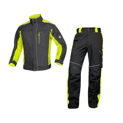 Costum salopeta clasica Ardon NEON, 65% poliester - 35% bumbac, 270 gr/mp