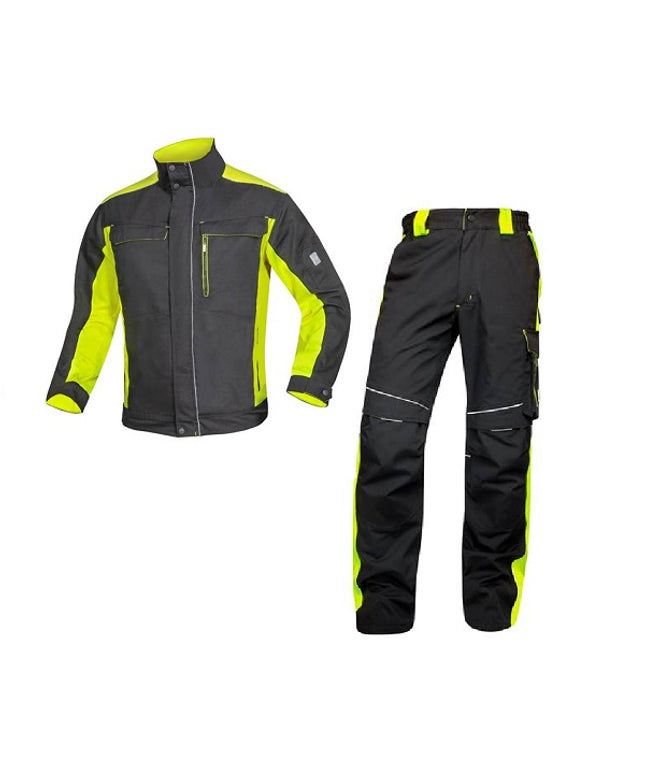 Costum salopeta clasica Ardon NEON, 65% poliester - 35% bumbac, 270 gr/mp