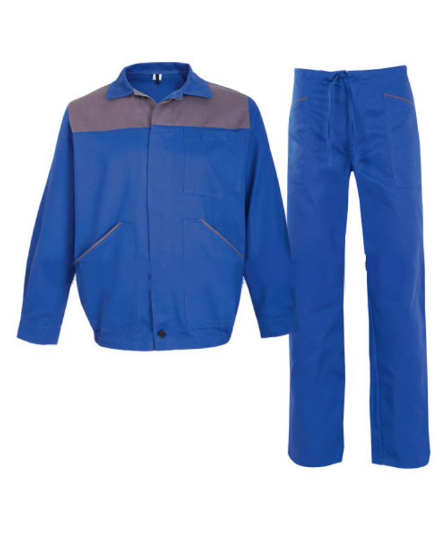 Costum salopeta clasica Renania TONI, 100% bumbac, 280gr/mp