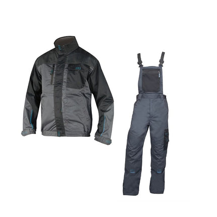 Costum salopeta cu pieptar Ardon 4TECH, tercot 65/35, 240 gr/mp