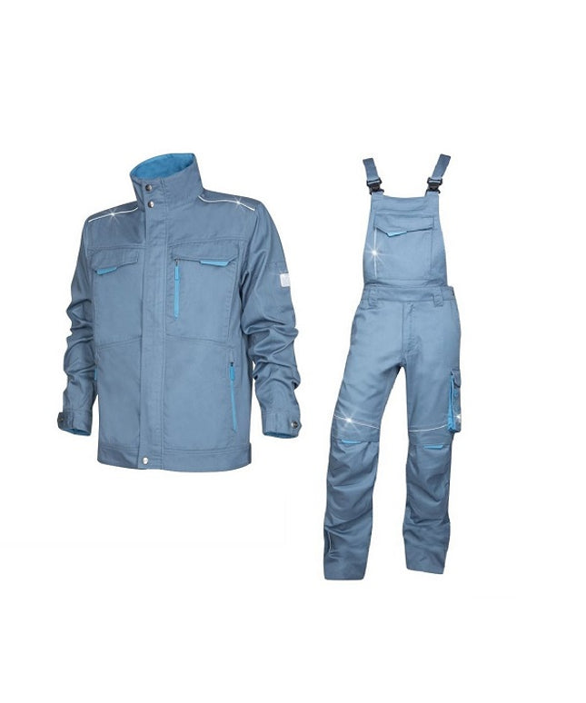 Costum salopeta cu pieptar Ardon SUMMER, tercot 65/35, 200 gr/mp