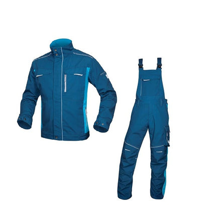 Costum salopeta cu pieptar Ardon URBAN, 65% poliester - 35% bumbac, 270 gr/mp