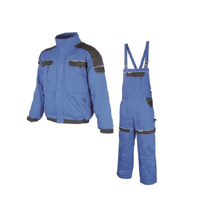 Costum salopeta cu pieptar de iarna Ardon COOL TREND, 100% bumbac, 260 gr/mp