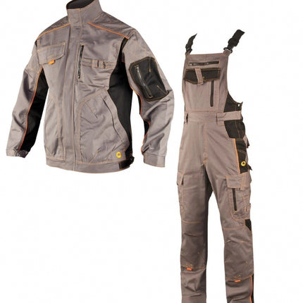Costum salopeta cu pieptar de iarna Ardon VISION, tercot 60/40, 260 gr/mp