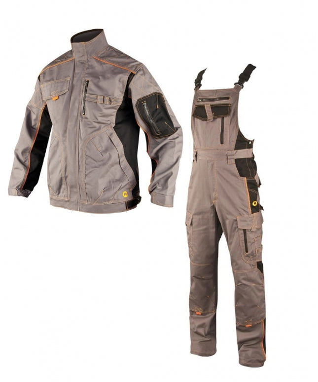 Costum salopeta cu pieptar de iarna Ardon VISION, tercot 60/40, 260 gr/mp