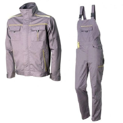 Costum salopeta cu pieptar Renania ANDURA, tercot 65/35, 235gr/mp