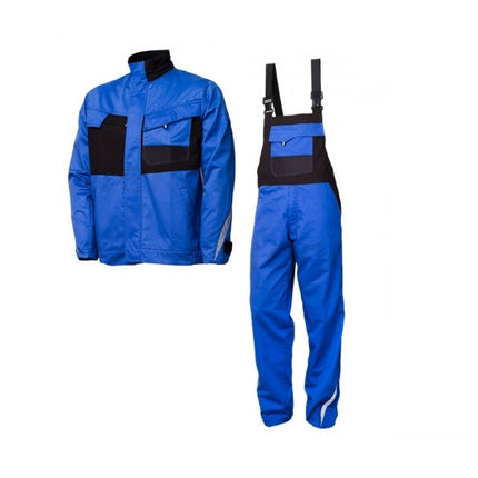 Costum salopeta cu pieptar Renania COLORADO, 100% bumbac, 280gr/mp