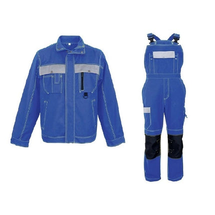 Costum salopeta cu pieptar Renania SOLOMON, 100% bumbac, 245gr/mp