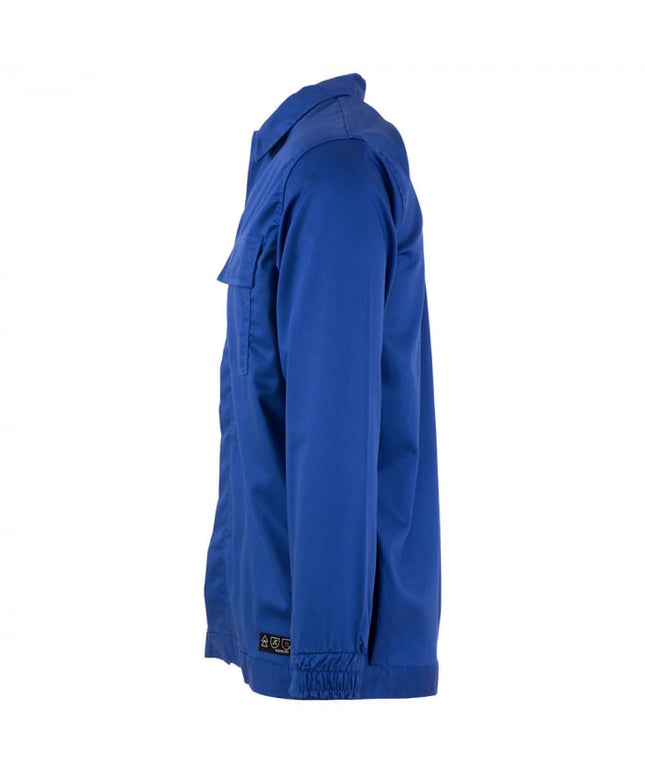 Costum salopeta ignifugat, antistatic Renania ARCO, 98% bumbac, 260gr/mp, 2% fibre antistatice