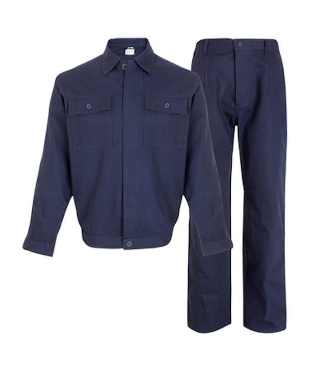 Costum salopeta ignifugat Renania FLAME, 100% bumbac, 295gr/mp