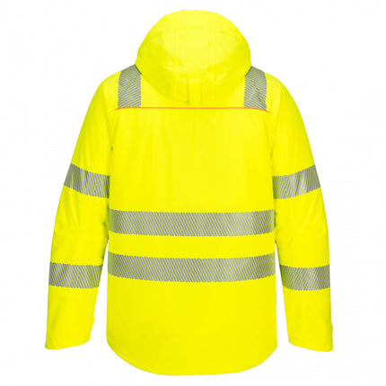 Jacheta reflectorizanta Portwest DX4 HI-VIS DX461, 100% poliester, 160 gr/mp
