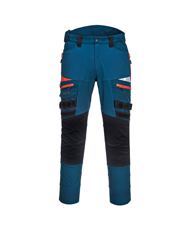 Pantaloni de lucru in talie Portwest DX449 DX4, cu benzi reflectorizante 93% poliester, 7% elastan, 270g