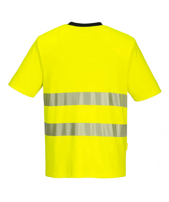 Tricou clasic reflectorizant Portwest DX4 S/S DX413, 100% poliester, 150 gr/mp