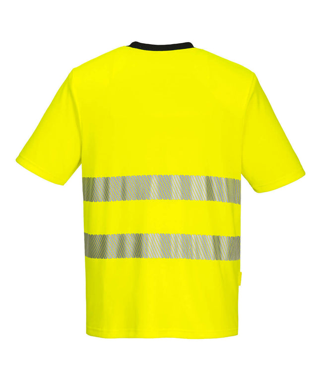 Tricou clasic reflectorizant Portwest DX4 S/S DX413, 100% poliester, 150 gr/mp