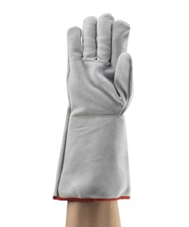 Manusi de protectie sudura Ansell EDGE 48-216, piele spalt bovina, kevlar, 36 cm