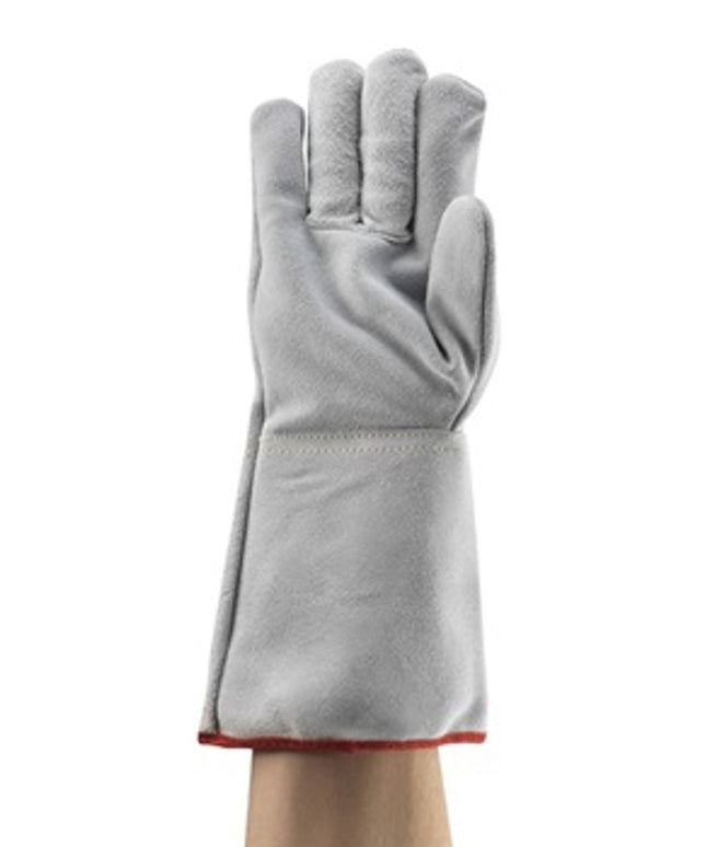 Manusi de protectie sudura Ansell EDGE 48-216, piele spalt bovina, kevlar, 36 cm