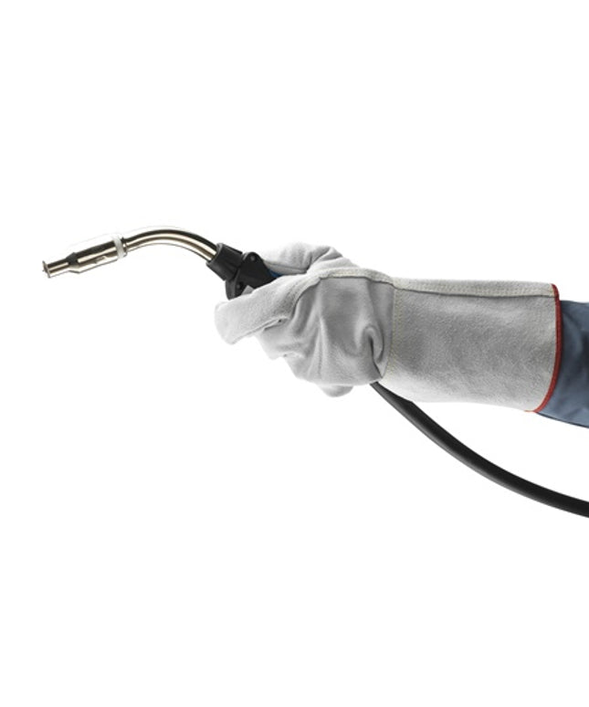 Manusi de protectie sudura Ansell EDGE 48-216, piele spalt bovina, kevlar, 36 cm