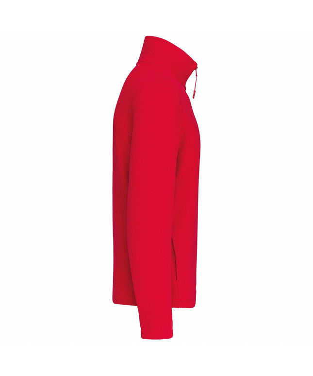 Jacheta fleece Kariban K912 ENZO, microfleece, 300 gr/mp, fermoar scurt