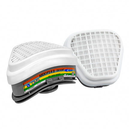 Filtre Gvs ABEK1P3 RD pentru semimastile SPR490, SPR491, SPR534 si SPR535, set 2buc, schimbabile, de inalta eficienta