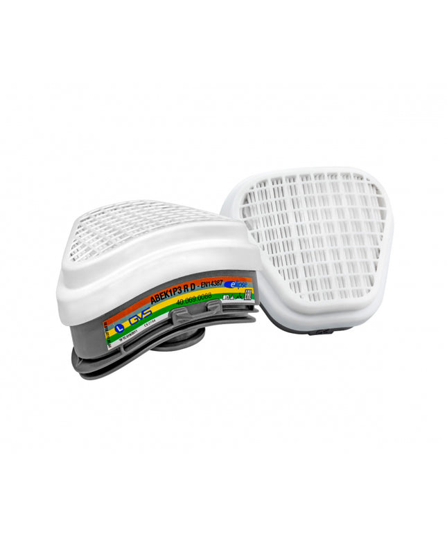Filtre Gvs ABEK1P3 RD pentru semimastile SPR490, SPR491, SPR534 si SPR535, set 2buc, schimbabile, de inalta eficienta