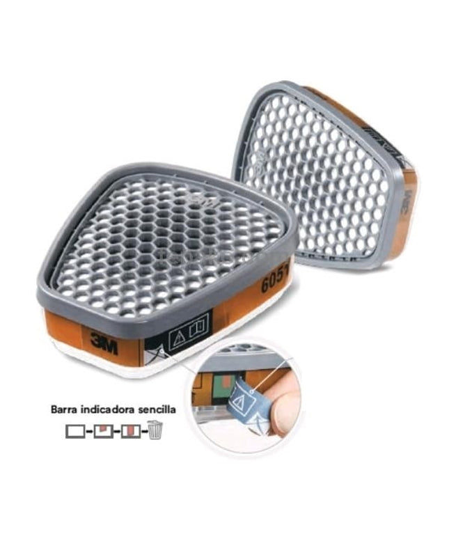 Filtre 3M 6051i A1 cu indicator durata de viata