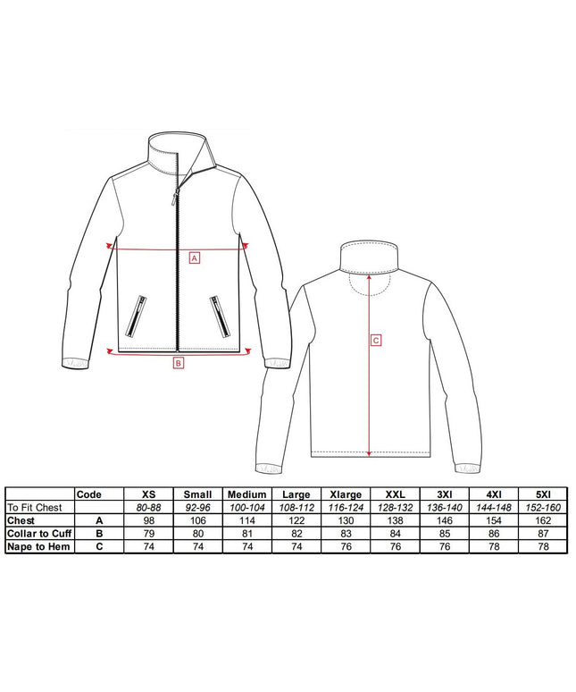 Jacheta fleece Portwest ARAN F205, 100% poliester, 280g