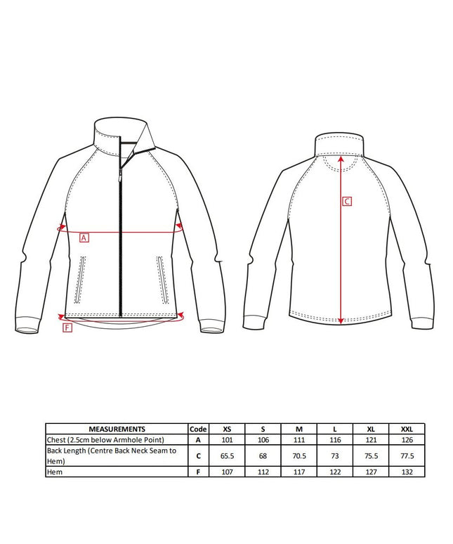 Jacheta fleece dama Portwest ARAN F282, 100% poliester, 280g