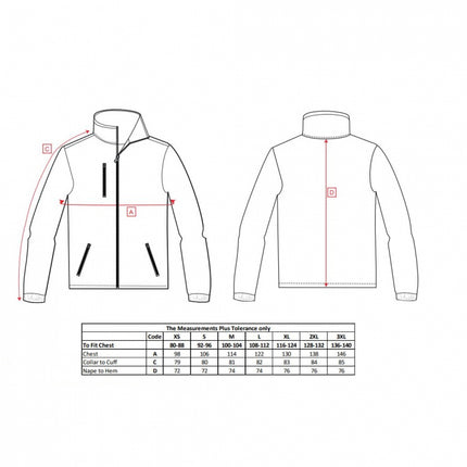 Jacheta fleece Portwest CITY F401, 100% poliester, 410g