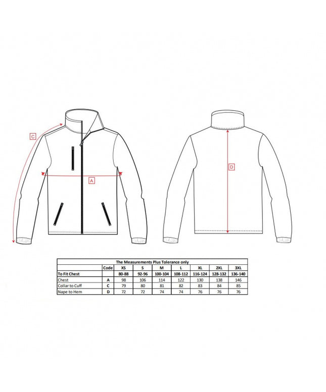 Jacheta fleece Portwest CITY F401, 100% poliester, 410g