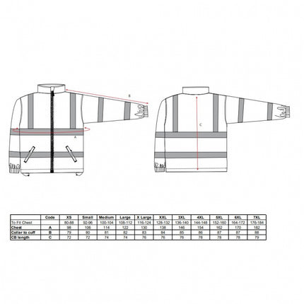 Fleece reflectorizant ignifug antistatic Portwest FR31, 60% modacrilic, 39% bumbac, 1% fibra carbon, 280g