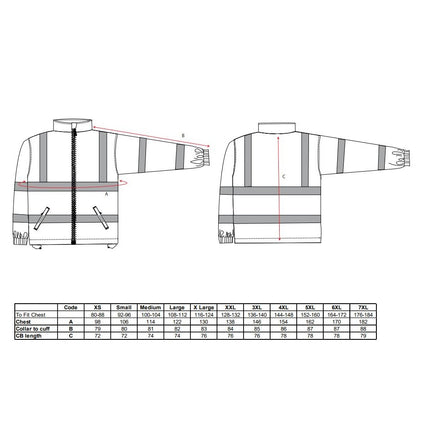 Fleece reflectorizant ignifug antistatic Portwest FR31, 60% modacrilic, 39% bumbac, 1% fibra carbon, 280g