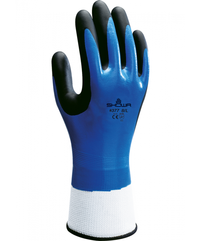 Manusi de protectie Showa FOAM GRIP 377. impregnate in spuma de nitril