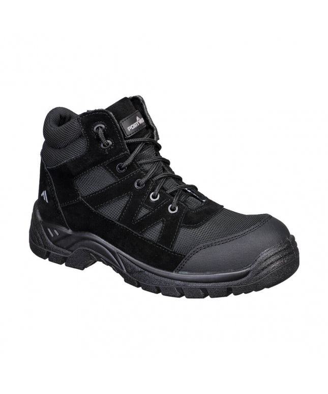 Bocanci de protectie Portwest Textile SUEDE SR FO S1, cu bombeu din compozit