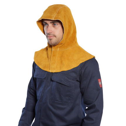 Capison ignifug de protectie sudura Portwest TAN SW33, piele spalt bovina, grosime 1,3 mm