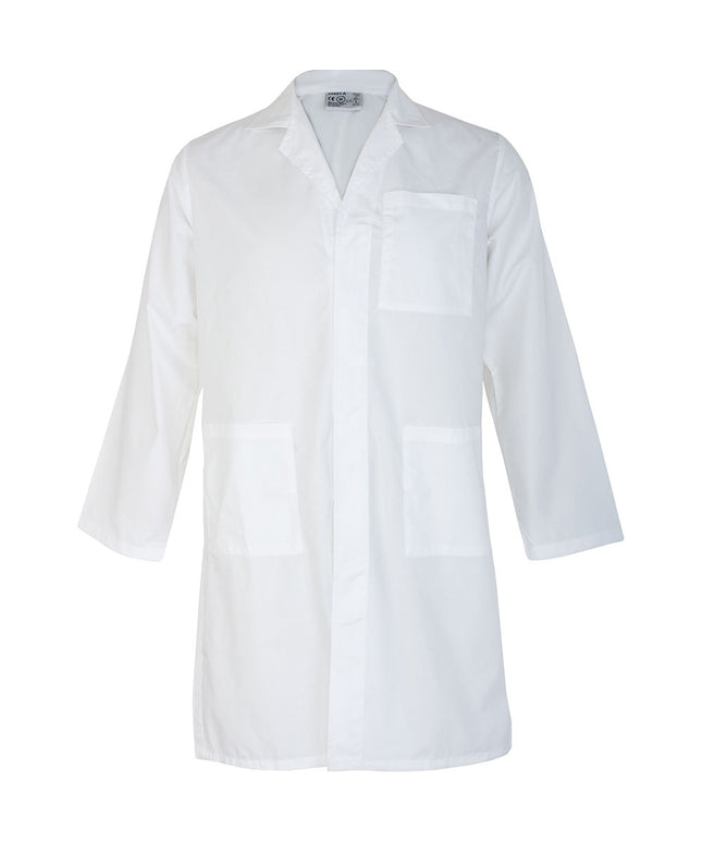 Halat subtire de lucru Renania HARRY WHITE, 100% bumbac, 150gr/mp