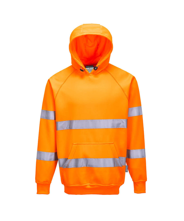 Hanorac cu gluga reflectorizant Portwest B304, 65% poliester, 35% bumbac, 300 gr/mp