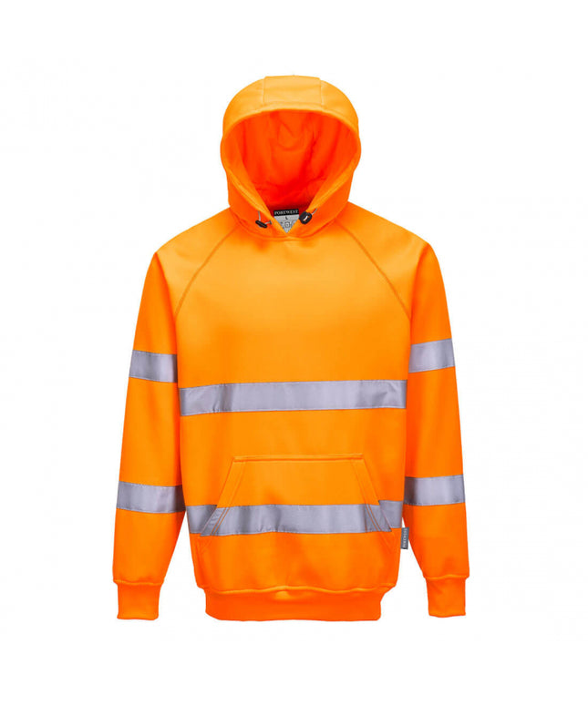 Hanorac cu gluga reflectorizant Portwest B304, 65% poliester, 35% bumbac, 300 gr/mp