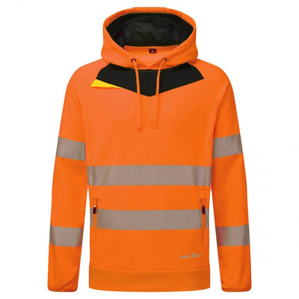 Hanorac cu gluga reflectorizant Portwest DX4 HI-VIS, 100% poliester, 330 gr/mp
