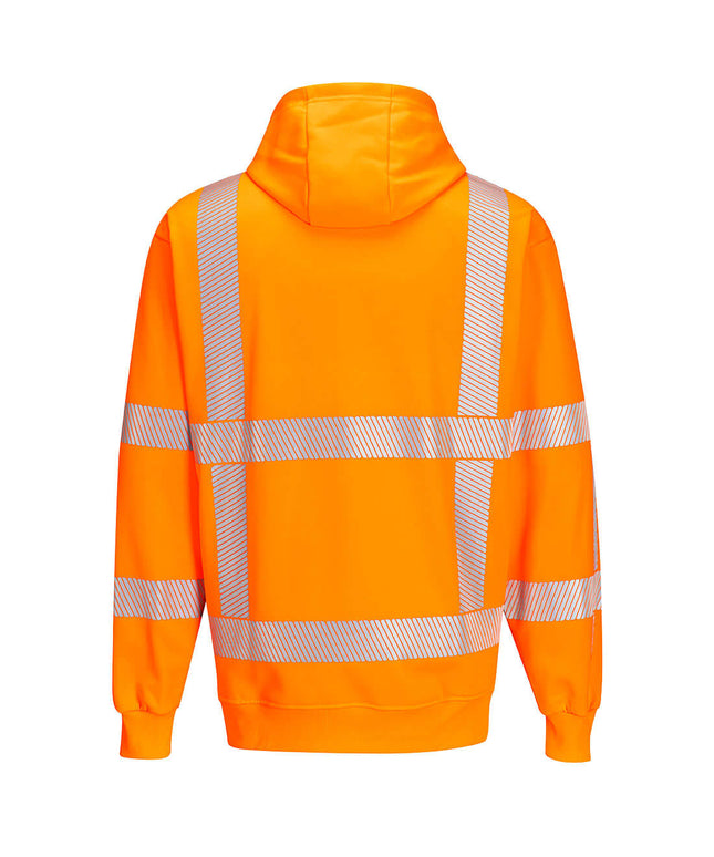 Hanorac cu gluga reflectorizant Portwest R477, 65% poliester, 35% bumbac, 300 gr/mp